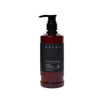 Ekološko tekoče milo za roke in obraz Nefel Silk & Flowers 480ml