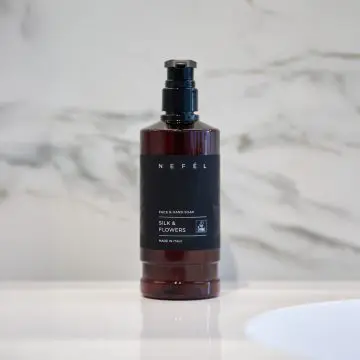 Ekološko tekoče milo za roke in obraz Nefel Silk & Flowers 480ml