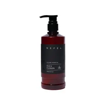Ekološki gel za tuširanje Nefel Silk & Flowers 480 ml ecolabel