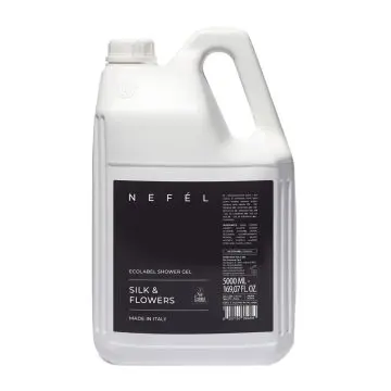 Ekološki gel za tuširanje Nefel Silk & Flowers 5L ecolabel