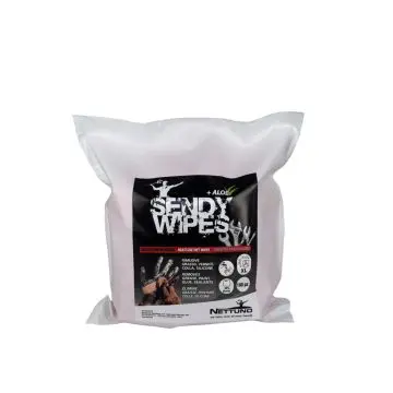 Robčki za čiščenje rok Nettuno Sendy Wipes, polnilo 100 kos
