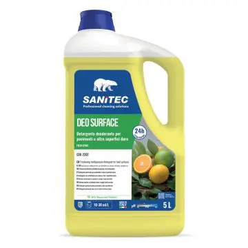 Čistilo za tla Sanitec Deo Surface Sveži citrus 5L