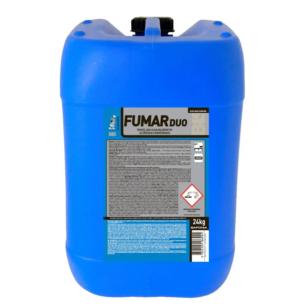 Čistilo za industrijsko razmaščevanje Bis FUMAR DUO 24kg Čistilo za industrijsko razmaščevanje Bis FUMAR DUO 24kg