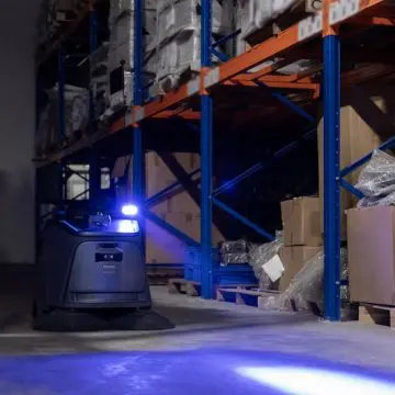 Robotski pometalni stroj Gausium Beetle