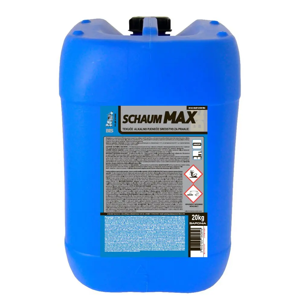Penilno čistilo Bis SCHAUM MAX 30 kg Penilno čistilo Bis SCHAUM MAX 30 kg