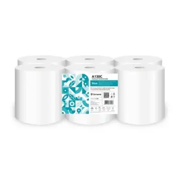 Papirnate brisače Autocut Zeropap Blue A130C – pakiranje 6 rol