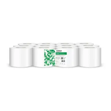 Toaletni papir rolice Zeropap Green W500CR – 36 rol, 50 m navitja, EU Ecolabel, 500 listne