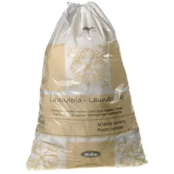 Hotelske vrečke za perilo Acanto – dimenzije 39 × 54 cm, pakiranje 100 kosov za hotele, apartmaje in wellness centre
