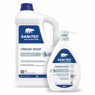 Tekoče milo za roke Sanitec Cream Soap Luxor