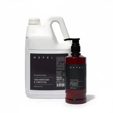 Hotelsko Tekoče milo za roke in obraz Nefel, različni vonji