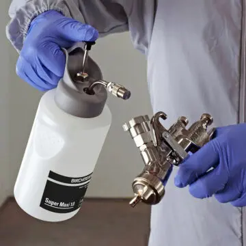 Ročni razpršilec Birchmeier Super Maxi 1.0 nastavljiva šoba - čiščenje ličarske pištole