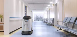 Čistilni robot za zdravstvo Gausium Scrubber 50