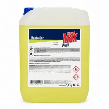 Razkužilo za površine na osnovi klora Megamax Profi Baktoklor 5,4,kg