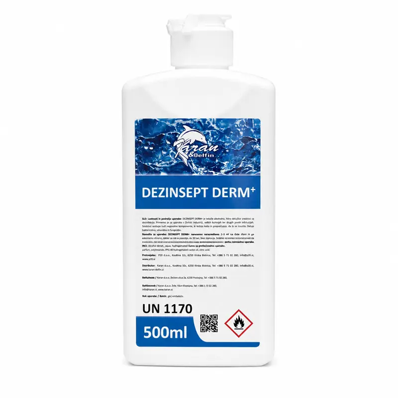 Dezinfekcija za roke Dezinsept Derm Plus Dezinfekcija za roke Dezinsept Derm Plus 500 ml