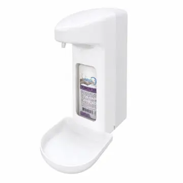 Senzorski dozirnik razkužila za roke 500 ml beli stenski