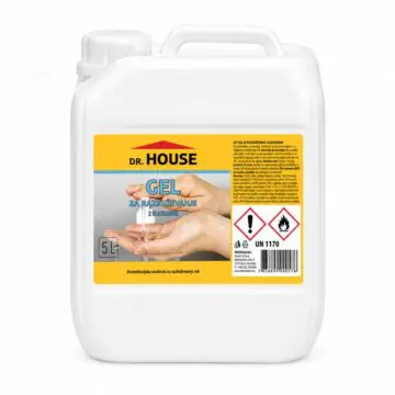 Gel za razkuževanje rok Dr. House 5L