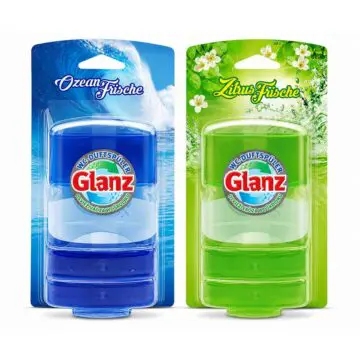 Obešanke za WC školjko Glanz 3x55ml
