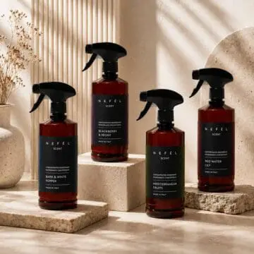 Osvežilec prostorov NEFEL Scent, različni vonji 480 ml