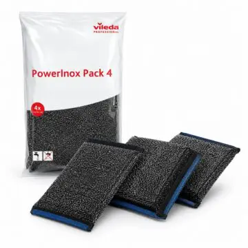 Žična gobica za posodo Vileda PowerInox 4 kos