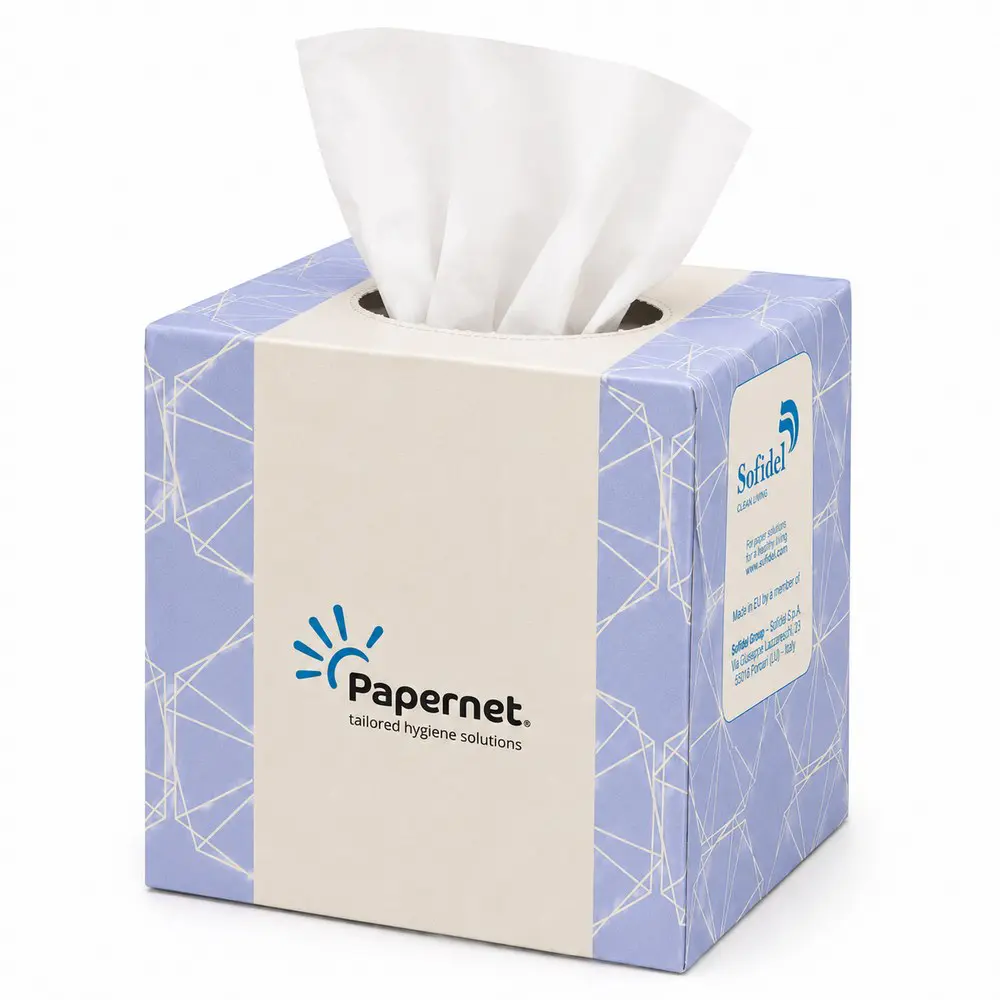 Kozmetični robčki Papernet Facial Tissue 60 kos Kozmetični robčki Papernet Facial Tissue 60 kos
