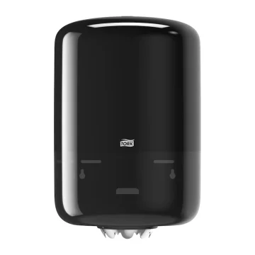 Podajalnik papirnatih brisač s centralnim izvlekom Tork Central Elevation M2 črni