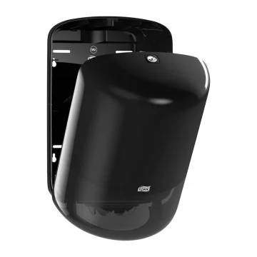 Podajalnik papirnatih brisač s centralnim izvlekom Tork Central Elevation M2 črni