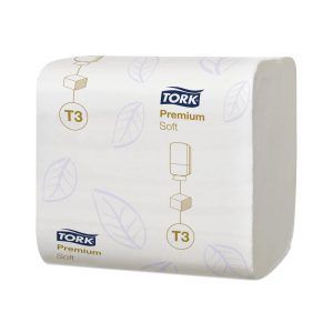 Zloženi WC papir lističi Tork T3 114273