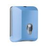 Podajalnik toaletnega papirja v lističih Marplast Soft Touch dozer Modra