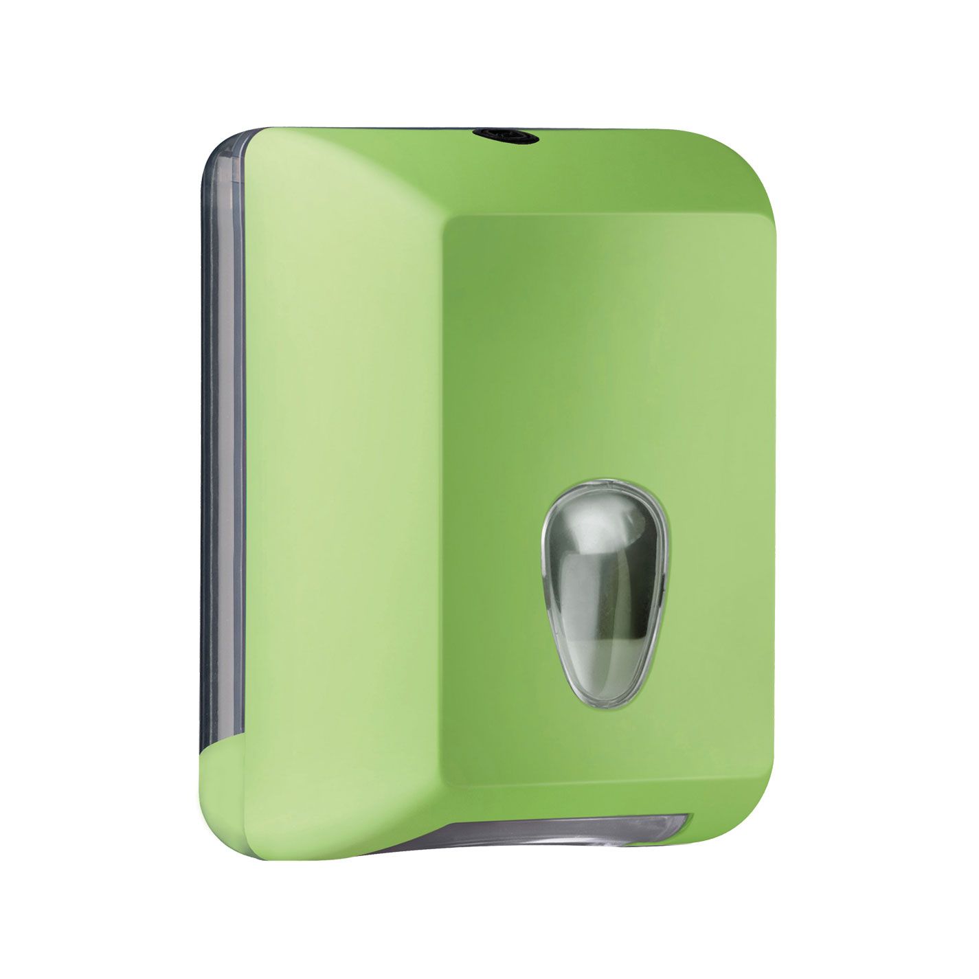 Podajalnik toaletnega papirja v lističih Marplast Soft Touch dozer Zelena
