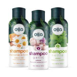 Šampon-za-lase-Ella-1L-čese,-kopriva,-med-kamilica
