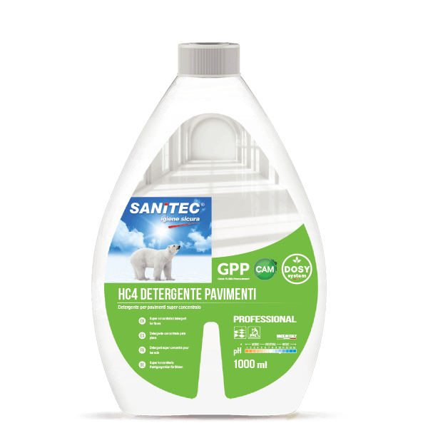 Sanitec HC4 detergente pavimenti super koncentrat
