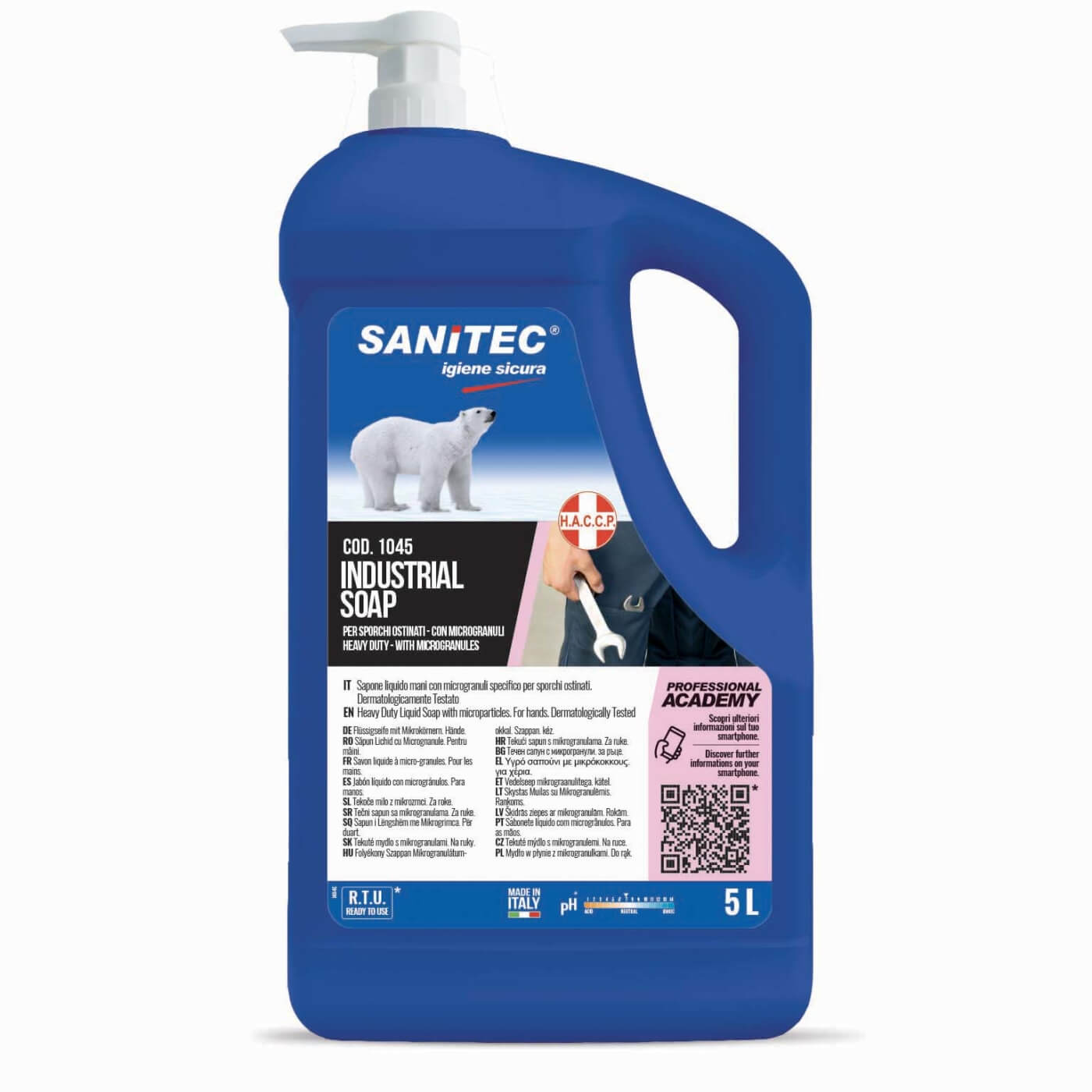 Sanitec Industrial Soap (lavamani) 5L industrijsko milo