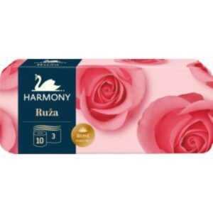 Toaletne rolice Harmony Ruža 3 slojne 80 rol/zav