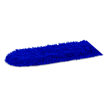 Krpa za tla Acrylic Mop, z žepi in vezalkami