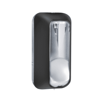 Milnik Marplast Soft Touch, transparent črni 550ml