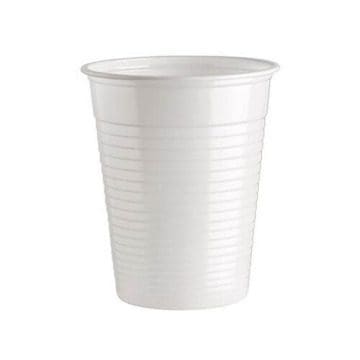 plasticni pvc kozarci 100 kos 100ml beli