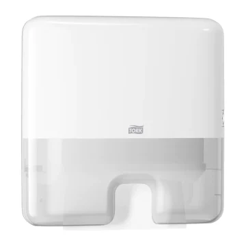 Podajalnik papirnatih brisač zloženih Tork Elevation H2 mini beli