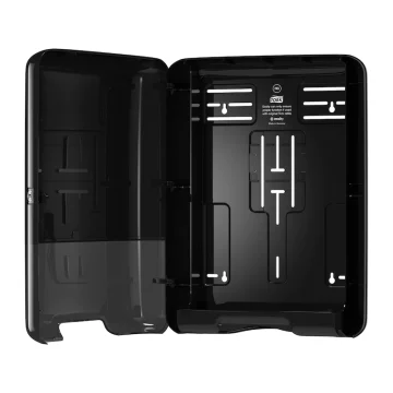 Podajalnik papirnatih brisač zloženk Tork Elevation H3 veliki črni