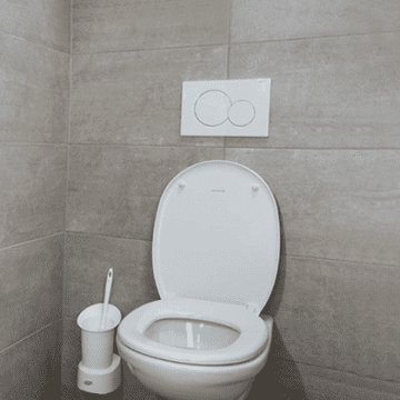 WC metlica Hagleitner stenska bela