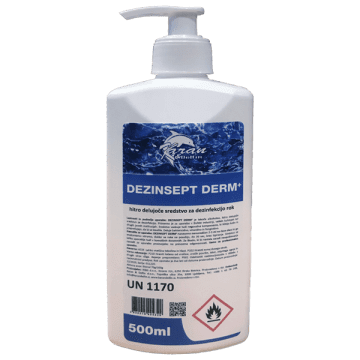 Dezinfekcija za roke Dezinsept Derm Plus 500ml s pumpico