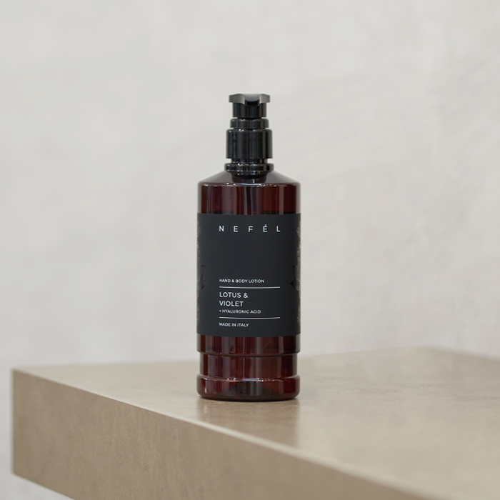 Losjon za roke in telo Nefel Lotus & Violet 480ml