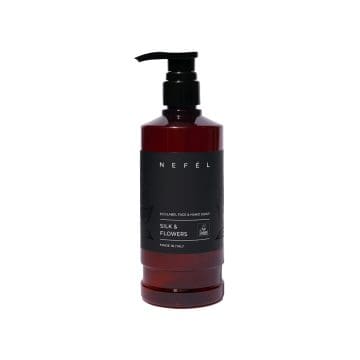 Ekološko tekoče milo za roke in obraz Nefel Silk & Flowers 480ml