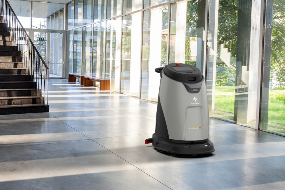 Robotski stroj za čiščenje Gausium Scrubber 50