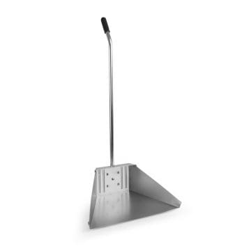 Smetišnica kovinska TTS, z dolgim ročajem