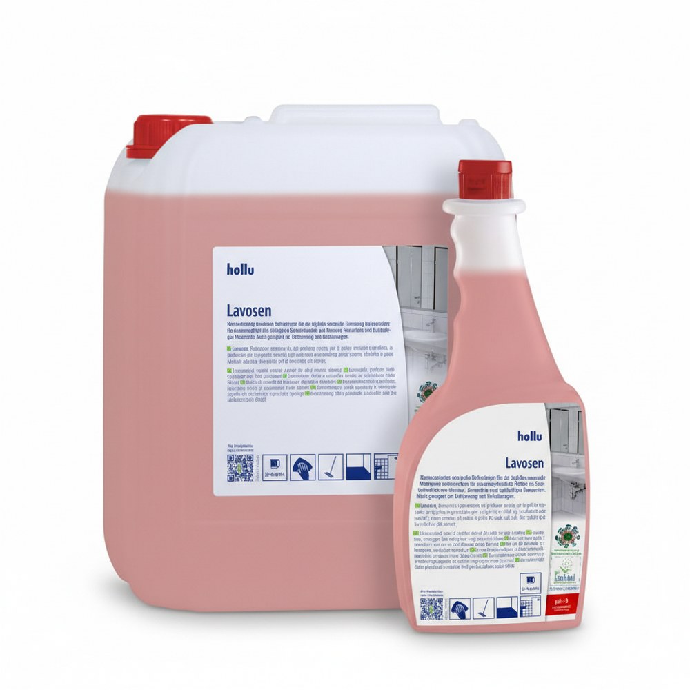 Ekološko sanitarno čistilo Hollu Lavosen – čistilo za kopalnico in WC, odstranjuje vodni kamen Ekološko sanitarno čistilo Hollu Lavosen – čistilo za kopalnico in WC, odstranjuje vodni kamen