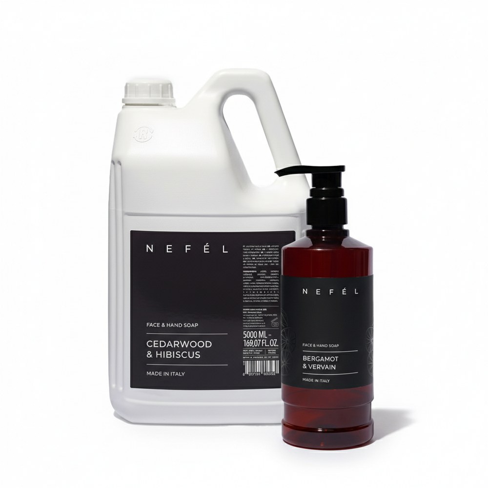Hotelsko Tekoče milo za roke in obraz Nefel, različni vonji Hotelsko Tekoče milo za roke in obraz Nefel, različni vonji