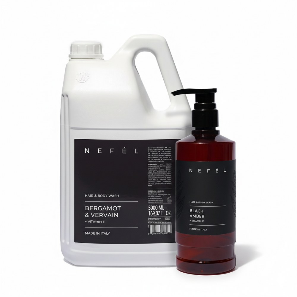 Šampon za lase in telo Nefel, različni vonji hotelski Šampon za lase in telo Nefel, različni vonji hotelski