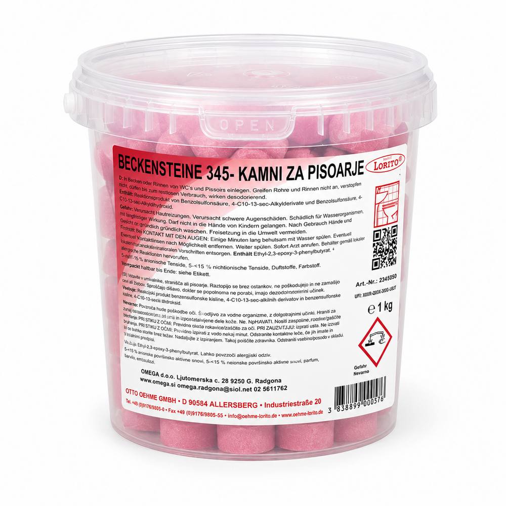 Pisoar tablete Lorito Beckensteine 345 1kg Pisoar tablete Lorito Beckensteine 345 1kg
