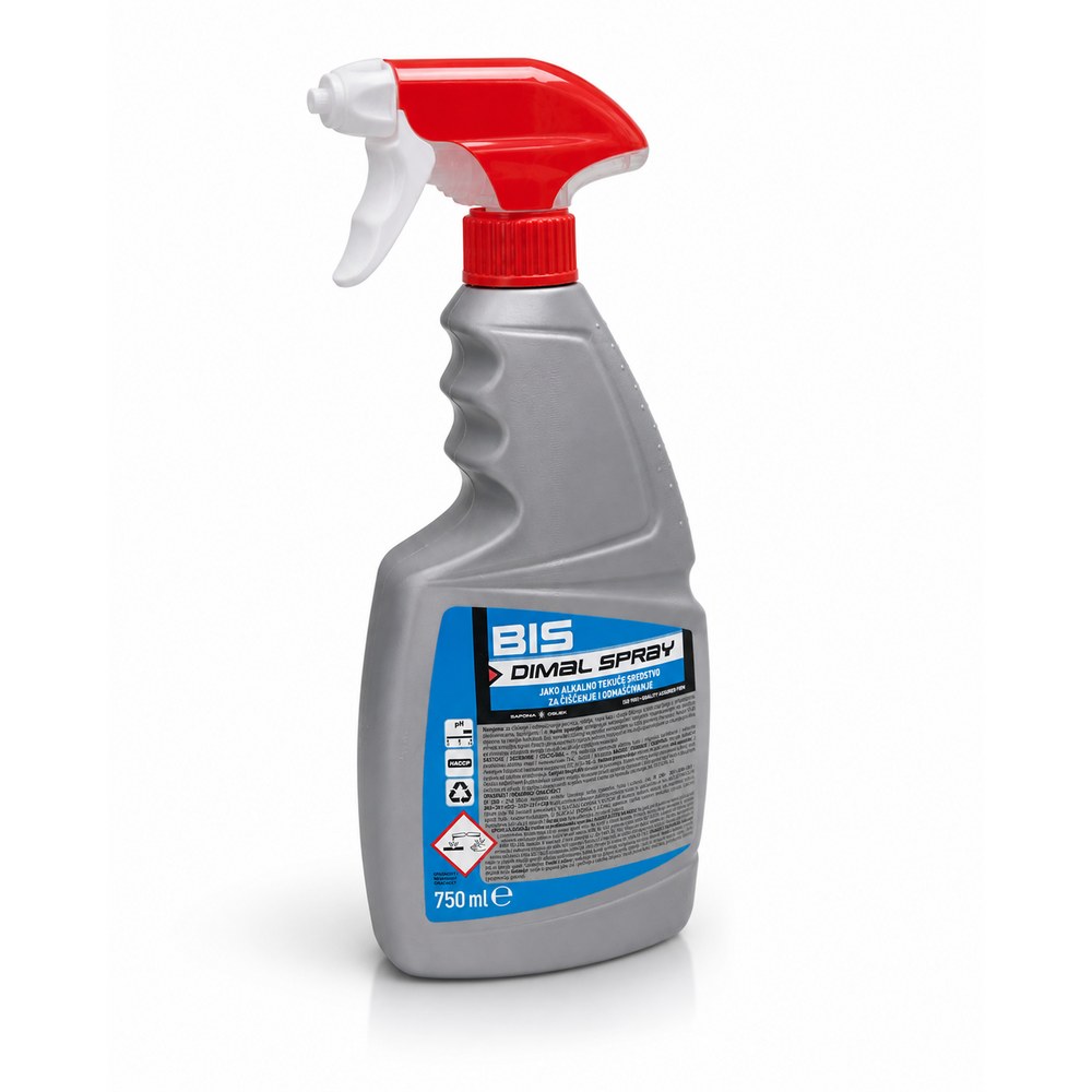 Močno Čistilo za pečico Bis Dimal Spray 750ml Močno Čistilo za pečico Bis Dimal Spray 750ml